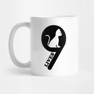 Nine Lives Cat - 01 Mug